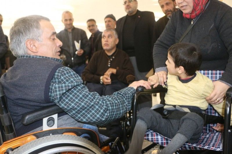 Under the auspices of Kilis Governorship and Mayor's Office, we distributed wheelchair types and clothing aids to 450 disabled brothers in need with a ceremony.